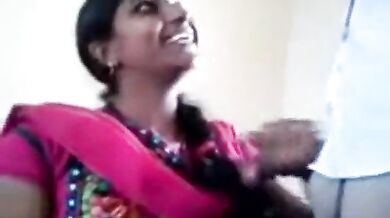 Andhra professor sucking her colleague's dick