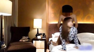 Chinese director fucks a young new actress in a hotel room