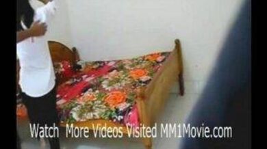 Horny Patna guy fucks his colleague at his place