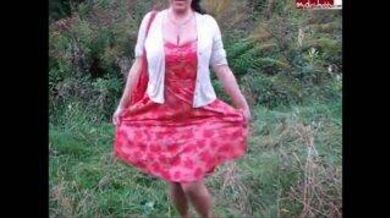 Indian big boob slut outdoor