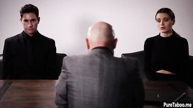 Brother fucked stepsister's pussy