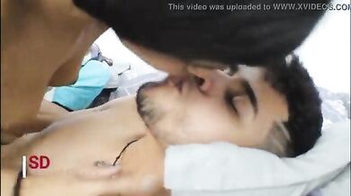 Spanish sis spied on brother to fuck