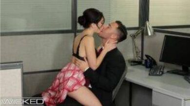 Man fucked his colleague on the office desk