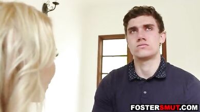 Foster mom fucked son and daughter