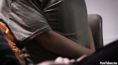 Virgin girl fucked in a weird family