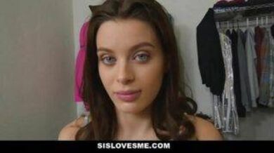 Creepy brother blackmailed his sister