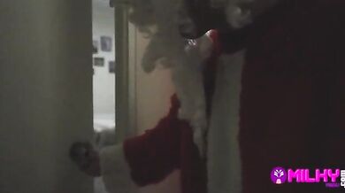 Santa fucked an Asian girl