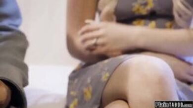 Horny guy fucked a blonde girl