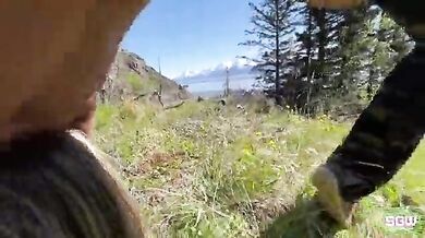 BF fucked his GF outdoor