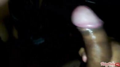 GF sucked her BF's dick and balls