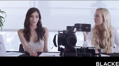 Young girl gangbanged by black guys