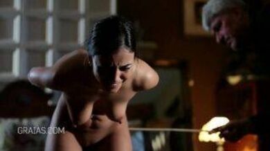 Nasty man tortured his sexy maid