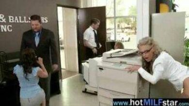 Lucky guy fucked his lady boss