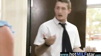 Lucky guy fucked his lady boss