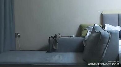 Chinese couple fucked furiously