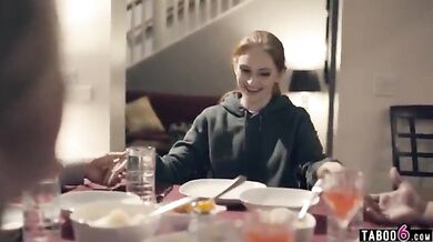 A family adopted a girl to fuck