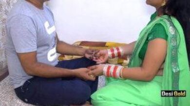 Horny Indian wife forced her husband to fuck her