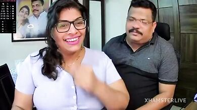 Indian couple fucked on a live camera