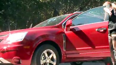 Dirty man fucked two officers in a jungle