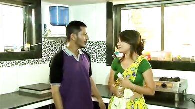 Indian gardener fucked the maid