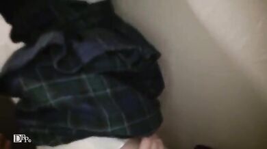 Japanese BF fucked his GF in the public bathroom