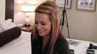 College girl turned into a pornstar