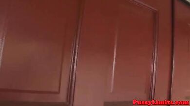 A cruel man fucked an Asian lady brutally