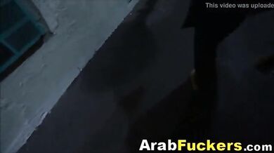 An Arab lady got fucked in a threesome