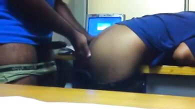 A horny Indian guy fucked his colleague in the office