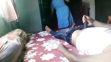 Indian man seduced and fucked his maid