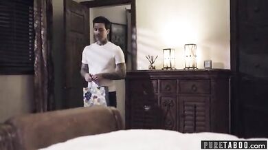 Spanish girl fucked her father and brother together