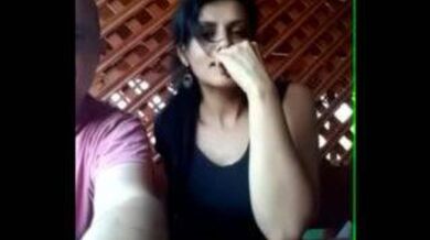 Drunken wife enjoyed blowjob in shack's washroom in Goa