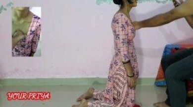 House owner fucked maid while wife sleeping in another room