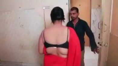 Big boobs Indian Bhabhi enjoyed with servant