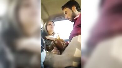 Muslim aapa fucked in car by young boy