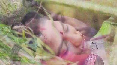 Hot Indian woman asking fuck from villager