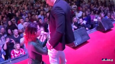 Real live sex on stage as public performance