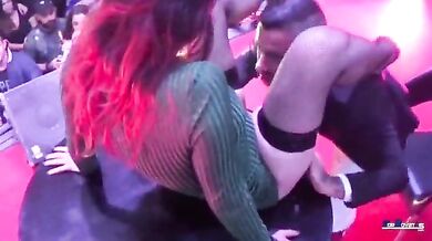 Real live sex on stage as public performance