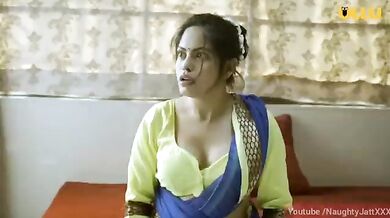 Horny husband fucked maid in kitchen