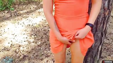 Hot couple found alone place for sex