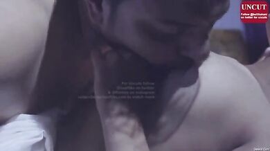 Indian lovers making horny sex - Romantic Blue Film