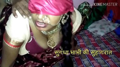 Suhagraat roleplay with Indian whore