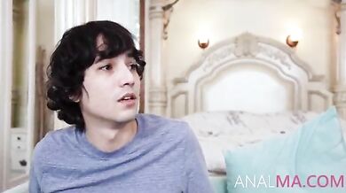 Blackmail friend's MOM and fucked her nasty