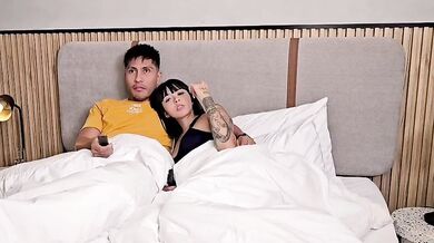 Brother fucks his young sister behind husband 2