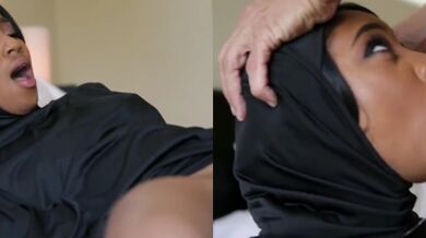 Hijab dusky girl fucks friends sexy dad