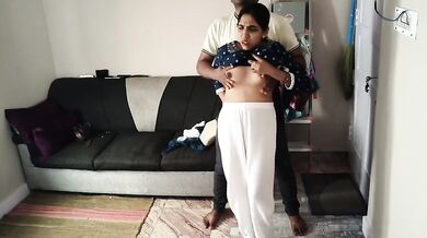 Young maid fucks with owner cock