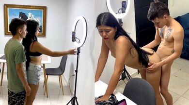 Lean tits sister fucks brother for content