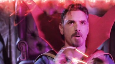 Deadpool cosplay man fucks stranger girl halloween party