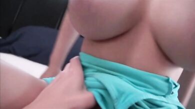 Brother spies stepsister big boobs for rough sex