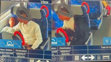 Delhi metro couples getting naughty caught on Cam viral video